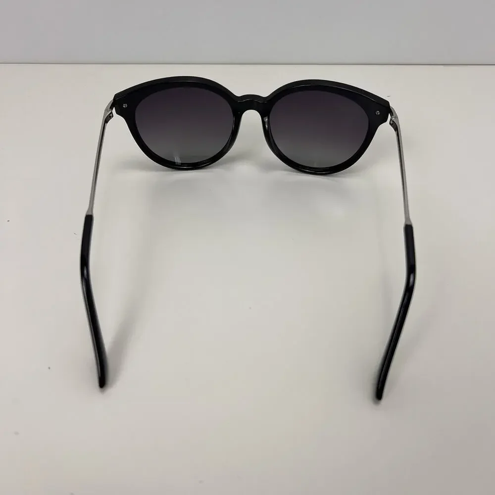 PRIVE REVAUX Womens Sunglasses Polarized Black Square - Ft Lavish